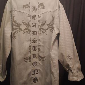 Mens Roar Dress/Casual Shirt